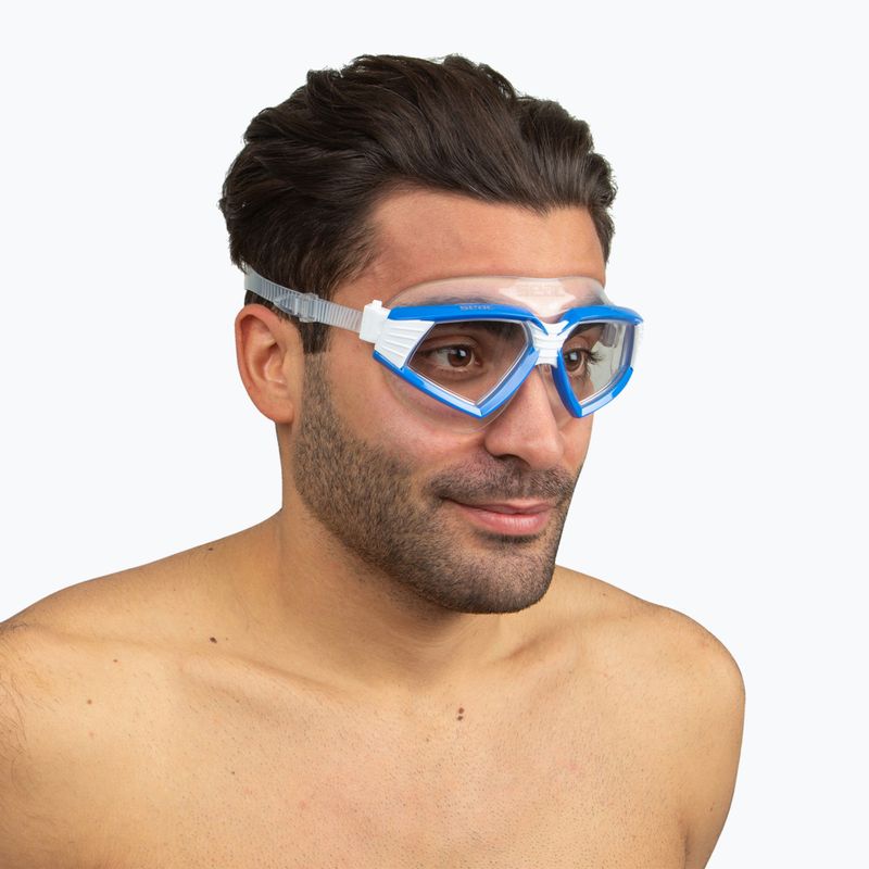 SEAC Sonic blue swimming mask 10