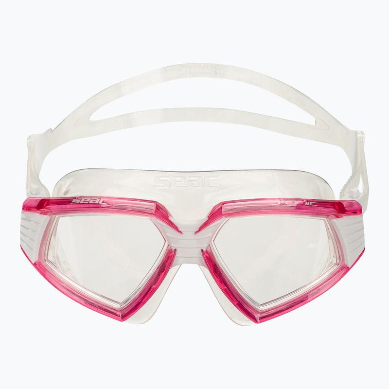 SEAC Sonic pink swimming mask 2