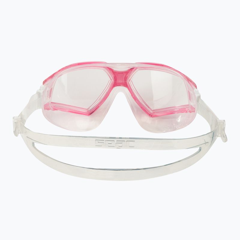 SEAC Sonic pink swimming mask 4