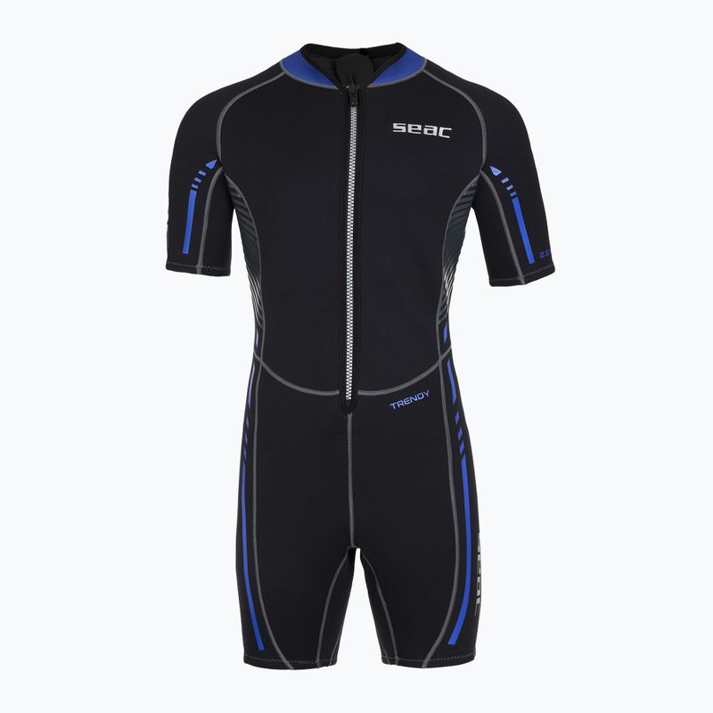 Swiming wetsuit SEAC men's Shorty Trendy 2.5 mm black 2