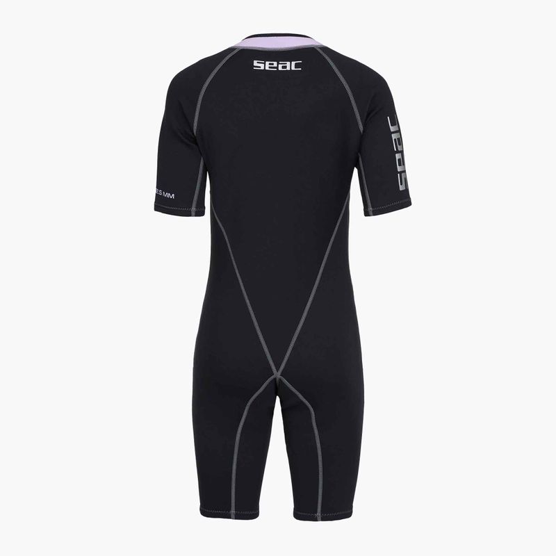 Swiming wetsuit SEAC women's Shorty Trendy 2.5 mm black 3