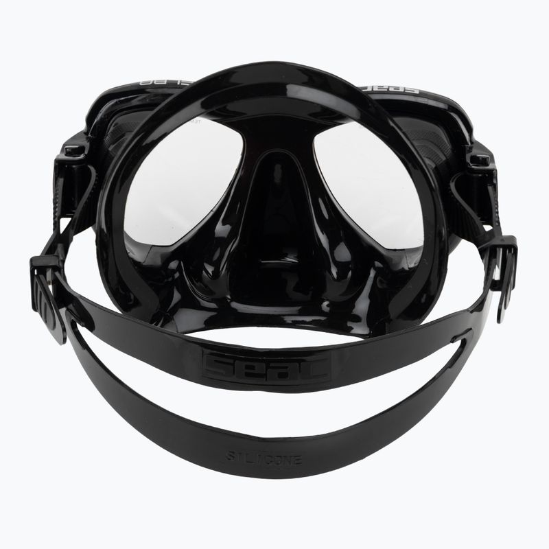 Snorkelling set SEAC Elba black 4