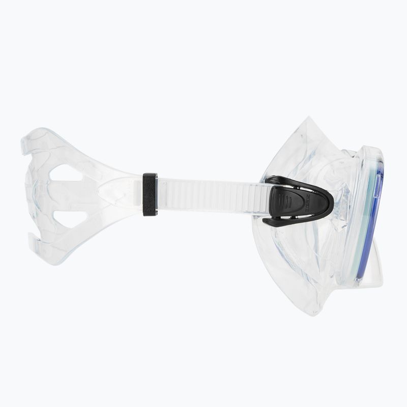 Snorkelling set SEAC Bis Capri Top blue 3
