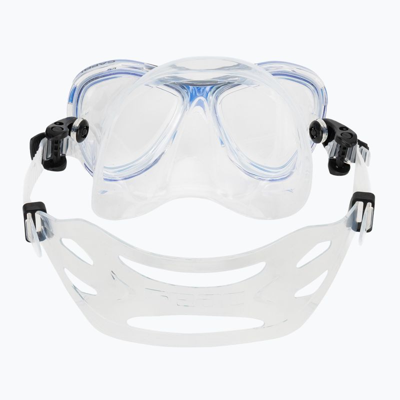 Snorkelling set SEAC Bis Capri Top blue 4