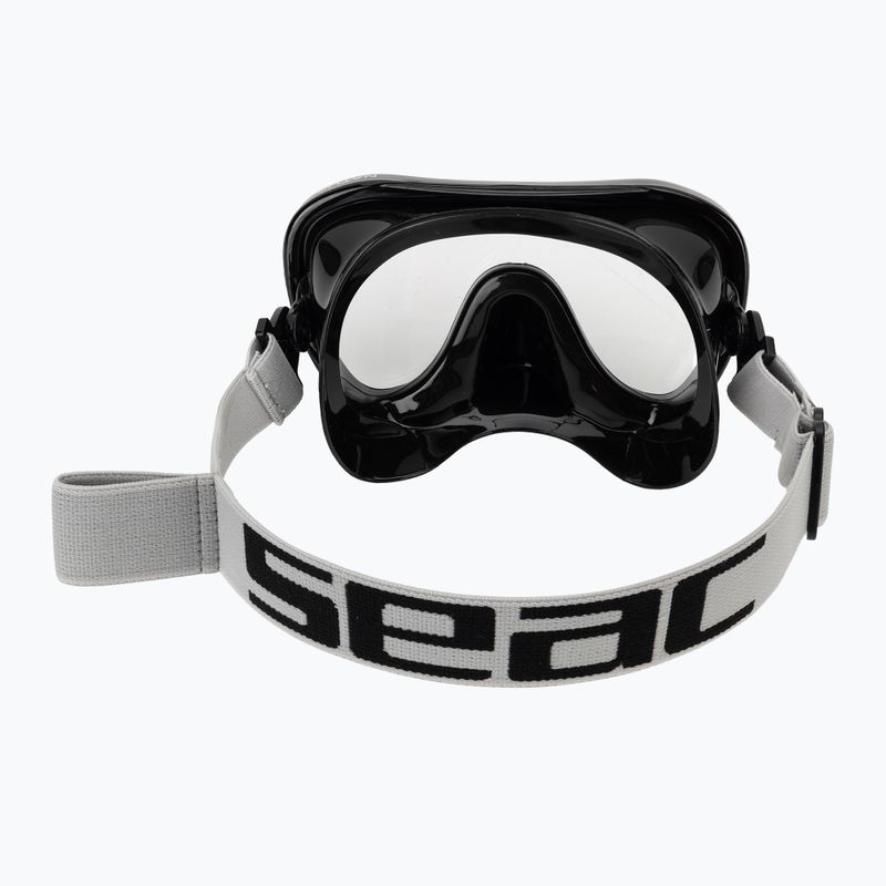 Snorkelling mask Seac Natua black 4