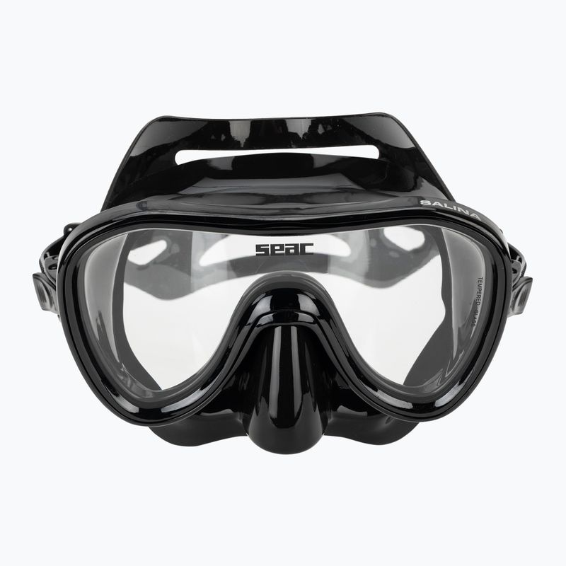 Snorkelling set SEAC Salina Top black 2