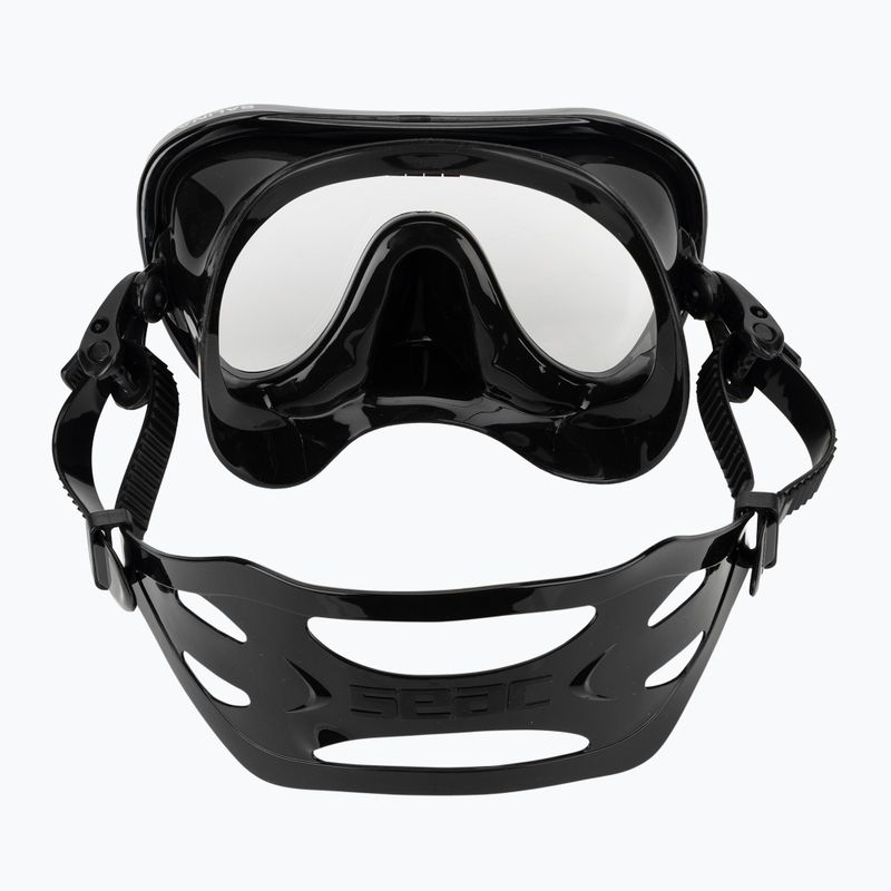 Snorkelling set SEAC Salina Top black 4