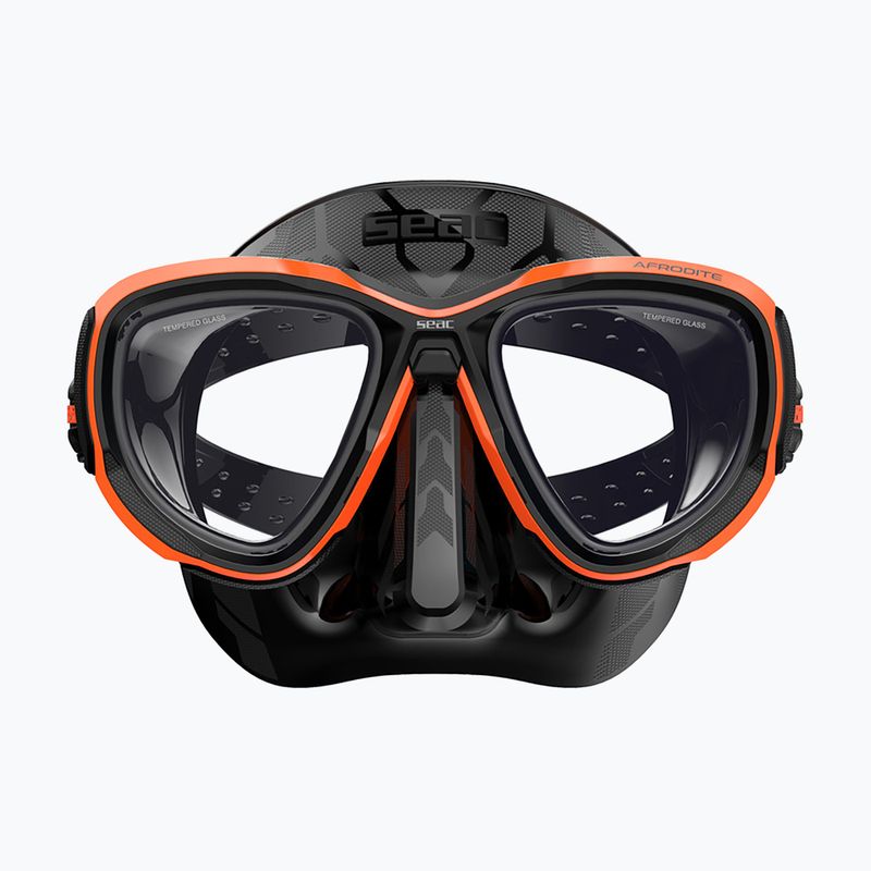 Diving mask SEAC Afrodite orange 3