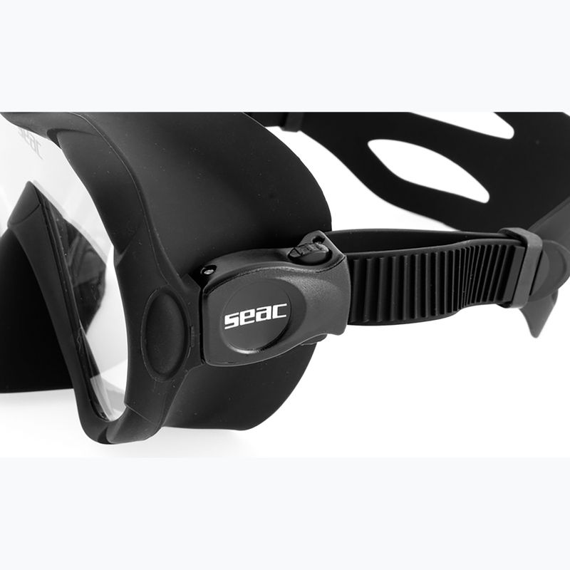 Diving mask SEAC X-Frame black 5