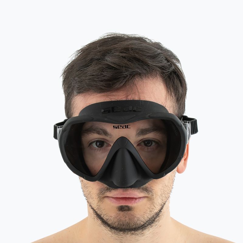 Diving mask SEAC X-Frame black 6