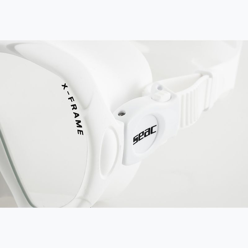 Diving mask SEAC X-Frame white 6