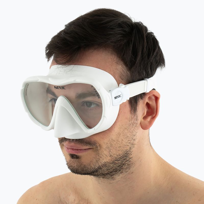 Diving mask SEAC X-Frame white 10