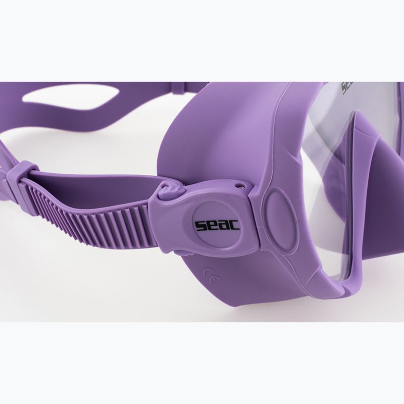 Diving mask SEAC X-Frame lilac 5