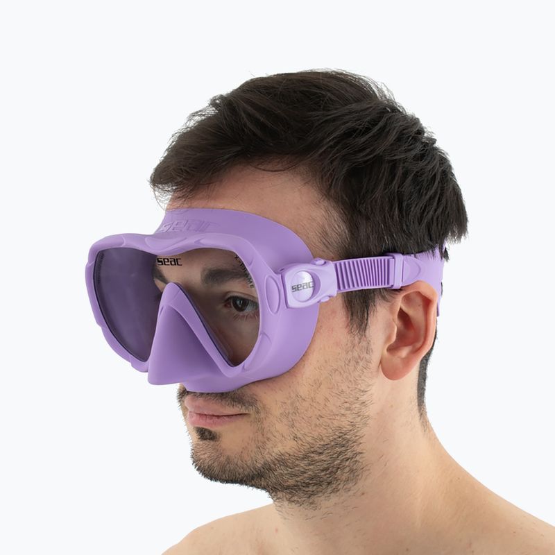 Diving mask SEAC X-Frame lilac 9