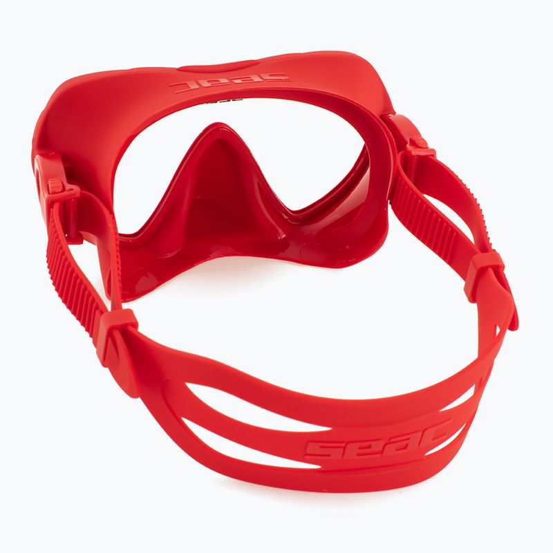 Diving mask SEAC X-Frame red 3