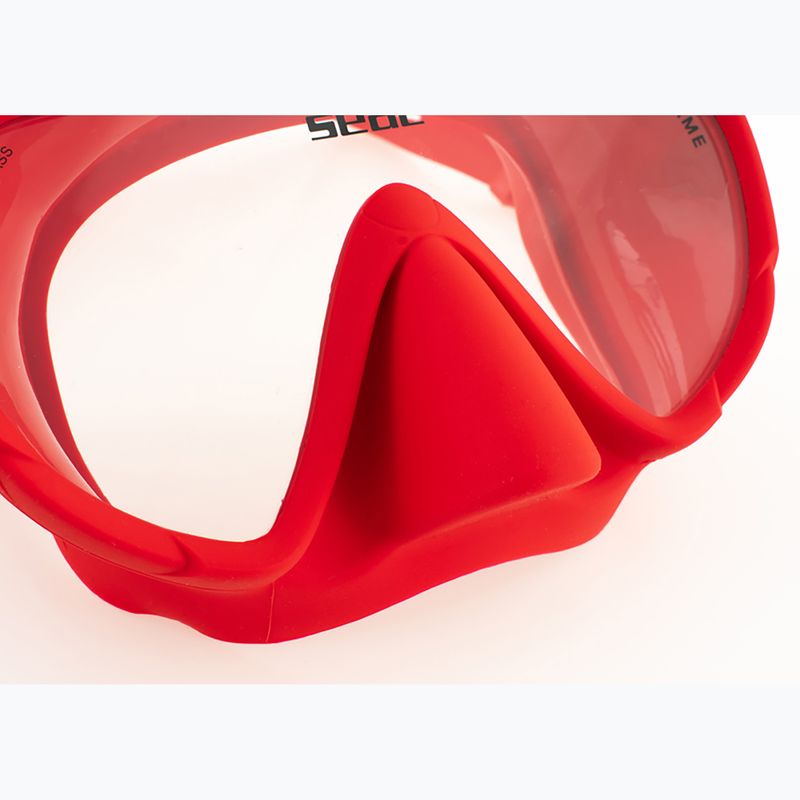 Diving mask SEAC X-Frame red 6