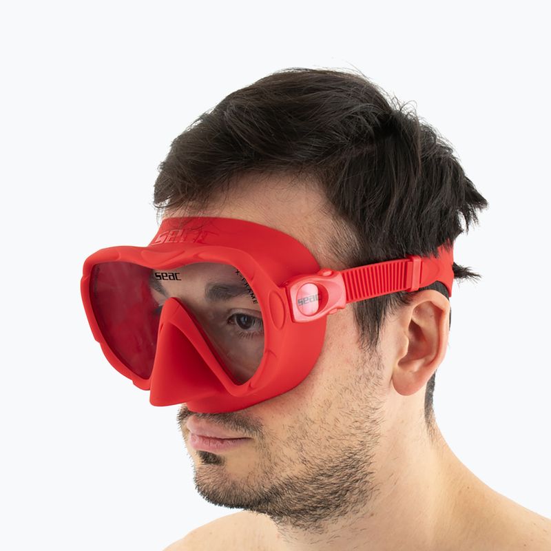 Diving mask SEAC X-Frame red 9