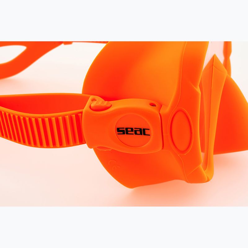 Diving mask SEAC X-Frame orange 6