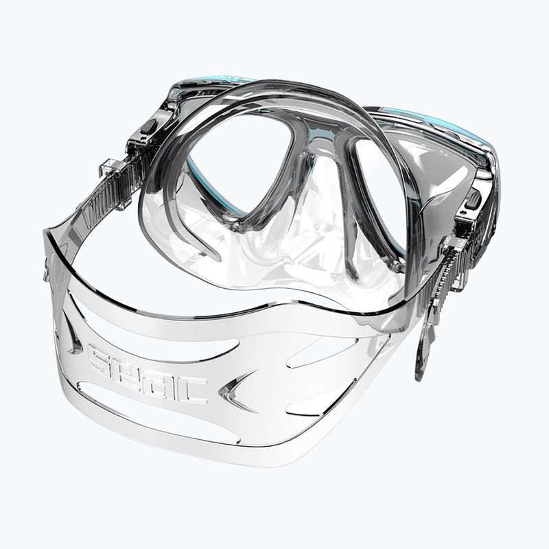 Diving mask SEAC Clear Antifog aquamarine 3