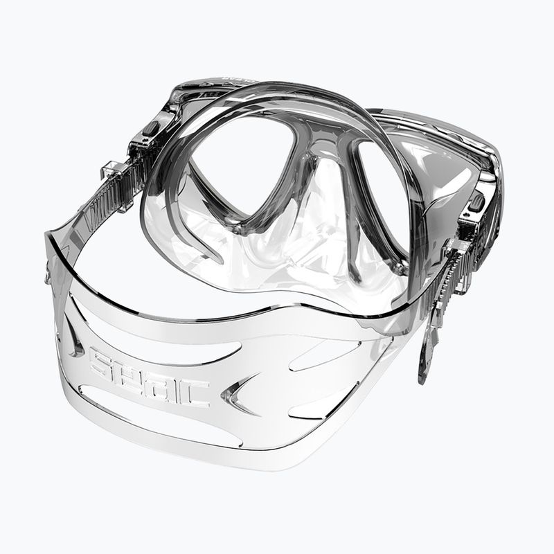 Diving mask SEAC Clear Antifog transparent black 3