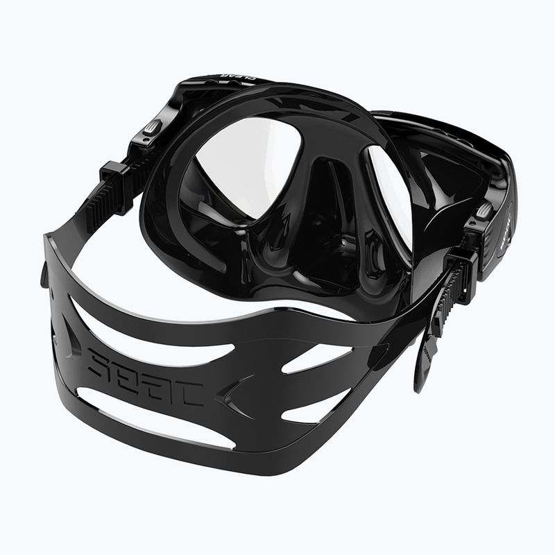 Diving mask SEAC Clear Antifog black 3