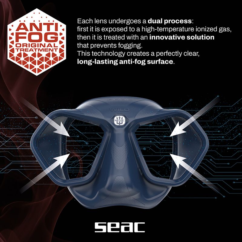 Diving mask SEAC Wild Antifog blue 5