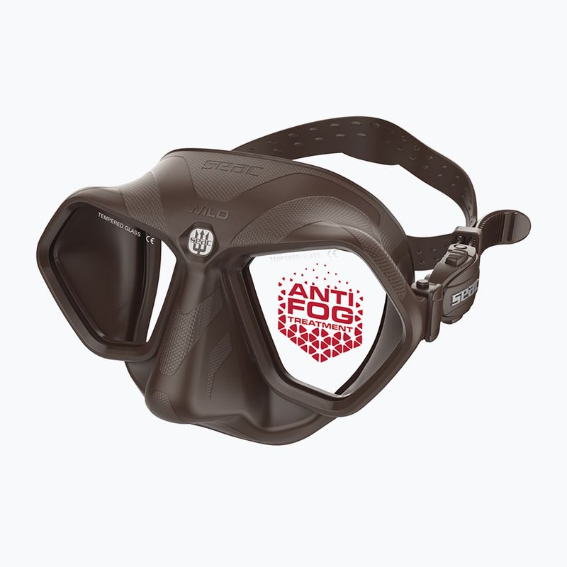 Diving mask SEAC Wild Antifog brown 2