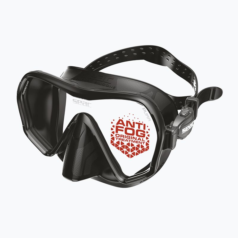 Diving mask SEAC Pura Antifog black 2