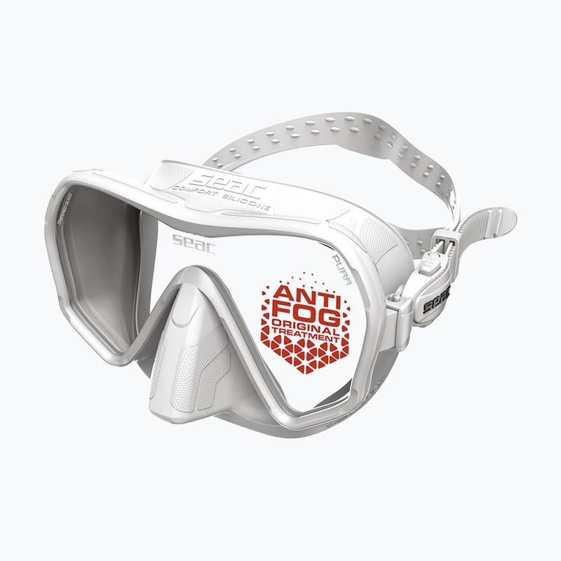 Diving mask SEAC Pura Antifog white 2
