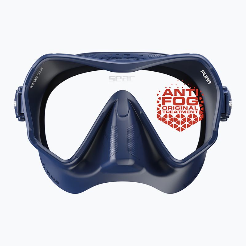 Diving mask SEAC Pura Antifog blue 4