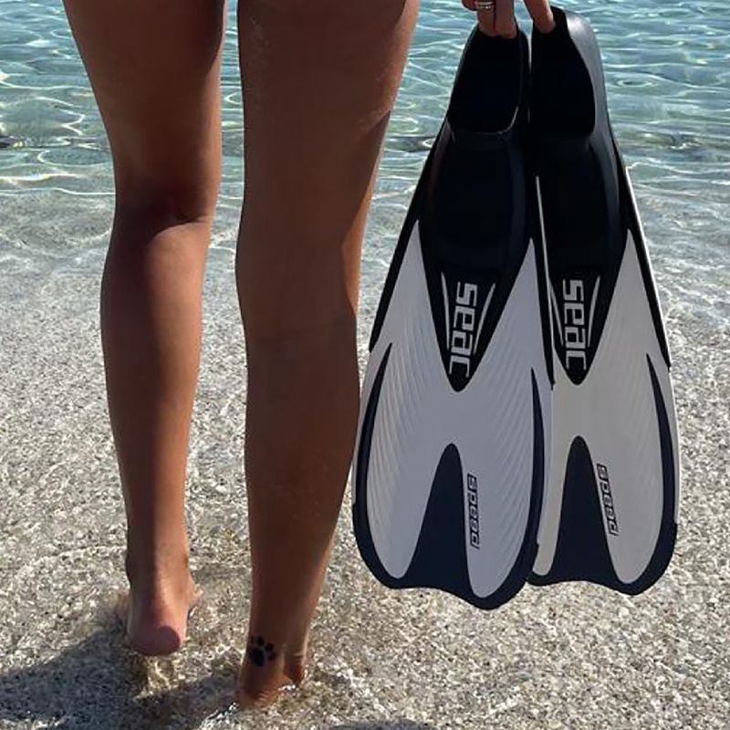Snorkelling fins SEAC Speed white 8