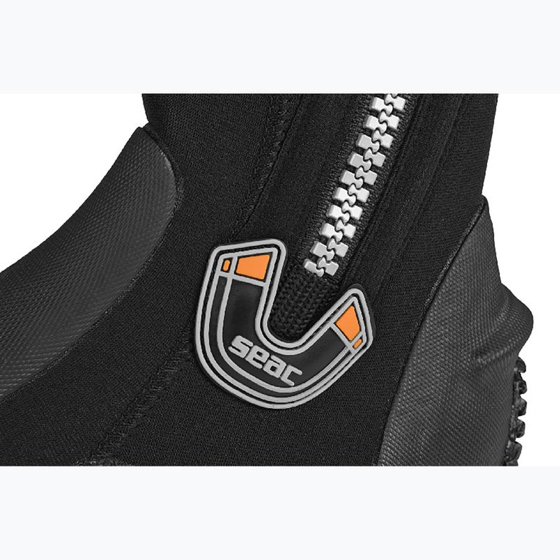 Neoprene boots SEAC Basic HD Zip 5 mm black 4