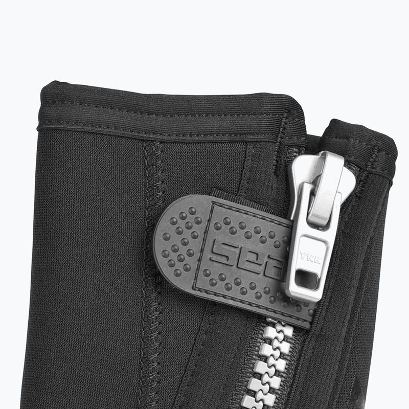 Neoprene boots SEAC Basic HD Zip 5 mm black 5