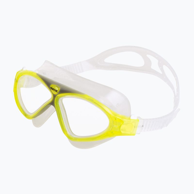 SEAC Vision Jr children's swimming mask yellow 2