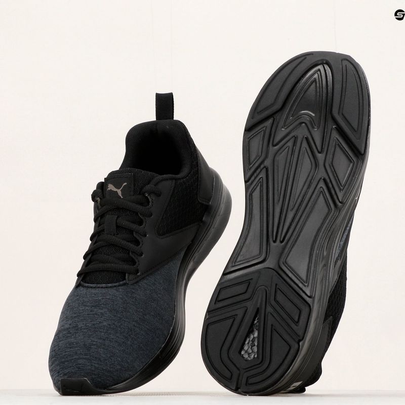PUMA Nrgy Comet running shoes black-grey 190556 38 17