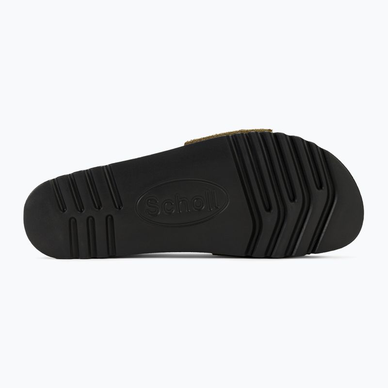 Scholl Estelle Sue khaki women's slides 4