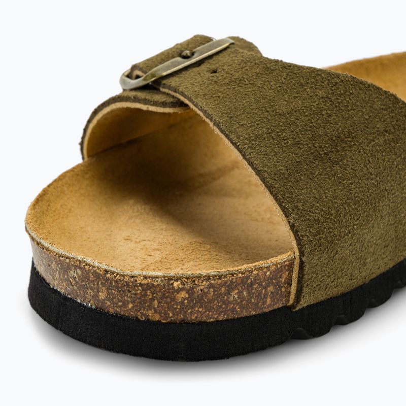 Scholl Estelle Sue khaki women's slides 7