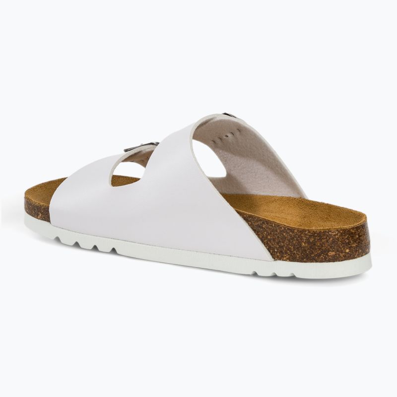 Women's slides Scholl Josephine Syn white 3