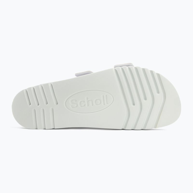 Women's slides Scholl Josephine Syn white 4