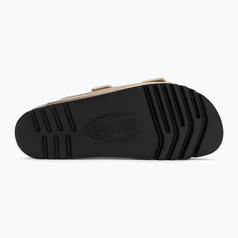 Scholl Josephine Lamsynth women's slides taupe 4