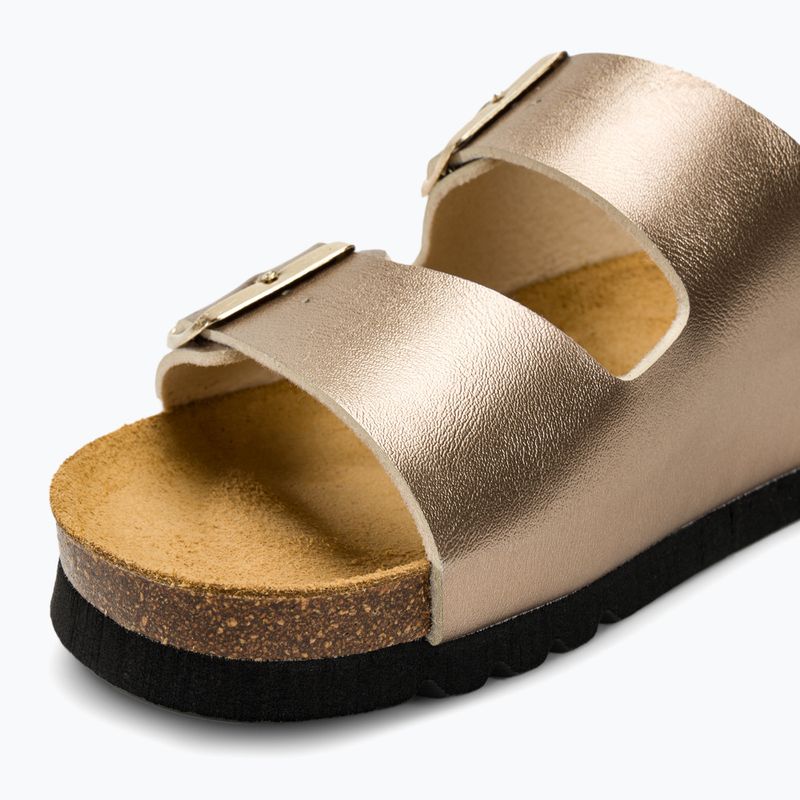 Scholl Josephine Lamsynth women's slides taupe 7