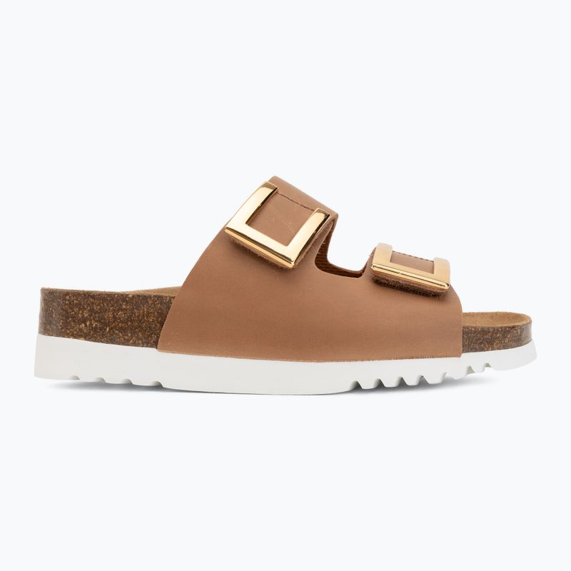Women's flip-flops Scholl Montery 2 Straps Ad Med cognac 2