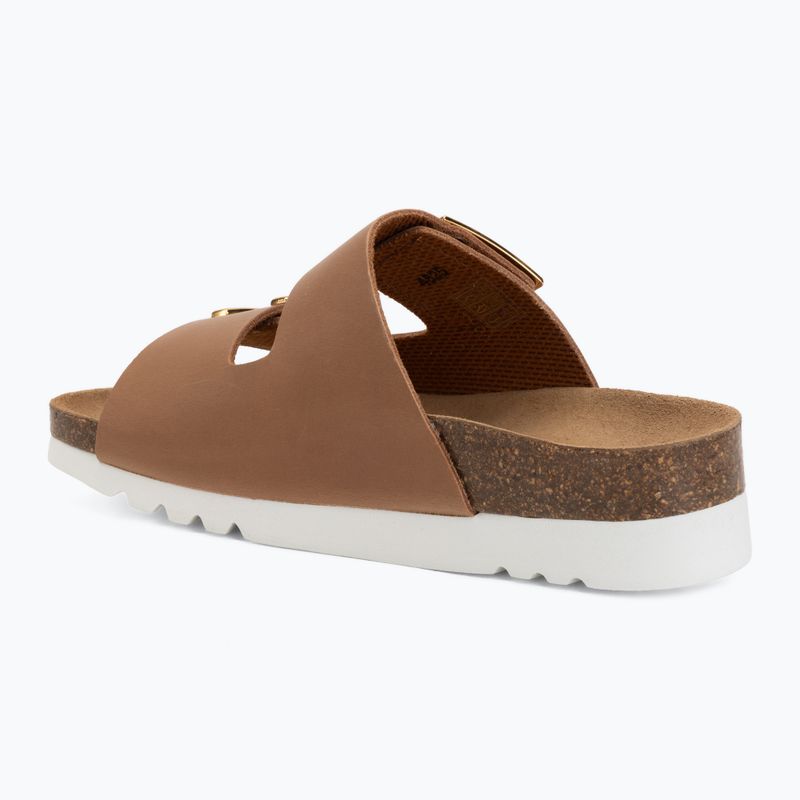 Women's flip-flops Scholl Montery 2 Straps Ad Med cognac 3
