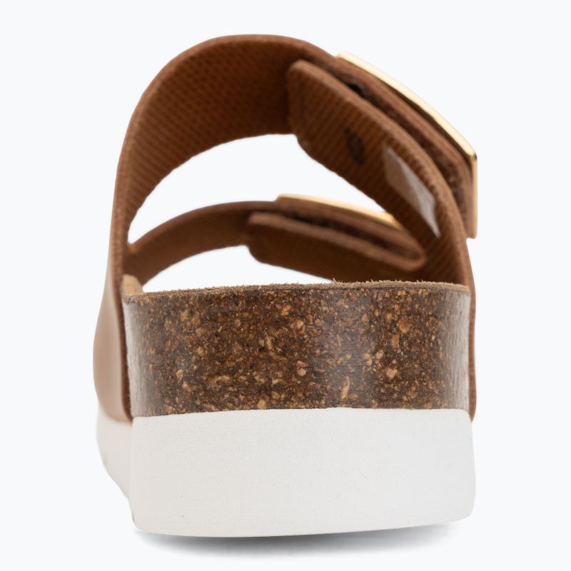 Women's flip-flops Scholl Montery 2 Straps Ad Med cognac 6