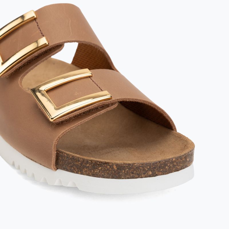 Women's flip-flops Scholl Montery 2 Straps Ad Med cognac 7