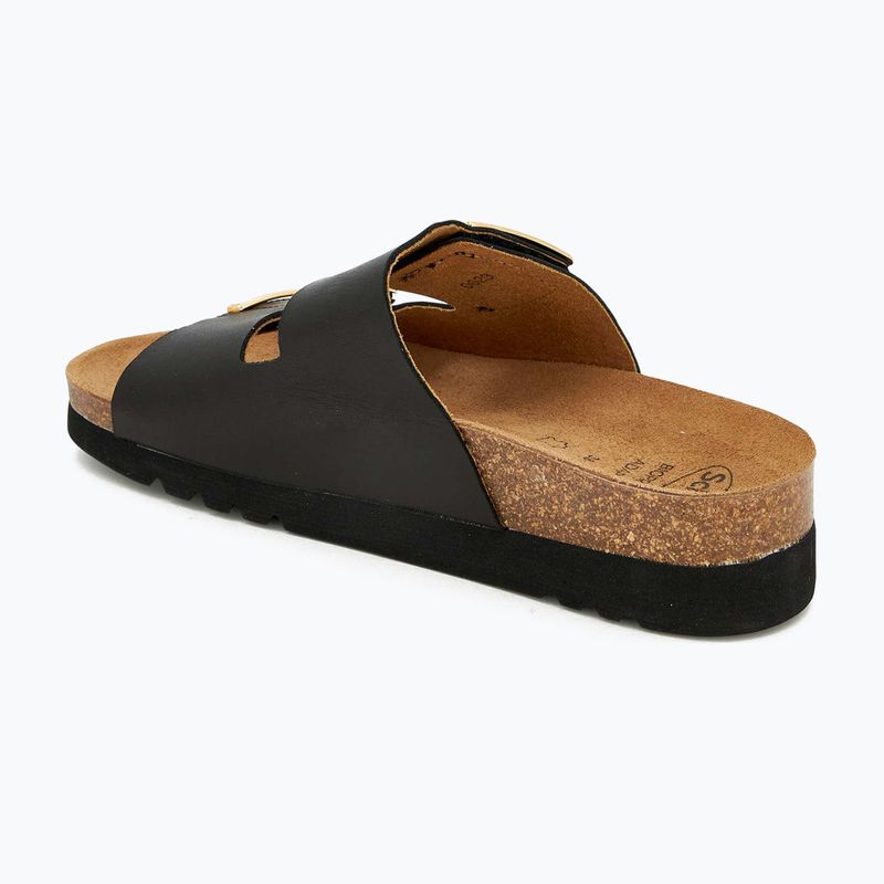 Women's flip-flops Scholl Montery 2 Straps Ad Med black 3