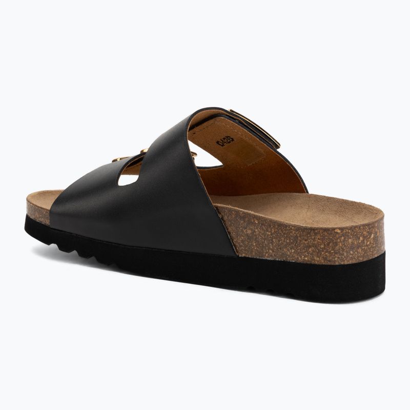 Women's flip-flops Scholl Montery 2 Straps Ad Med black 3