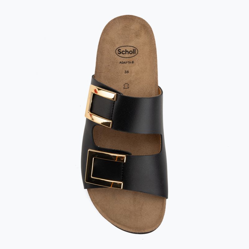 Women's flip-flops Scholl Montery 2 Straps Ad Med black 5
