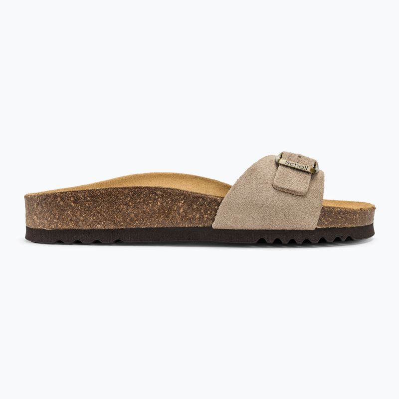 Scholl Estelle Sue dark beige women's slides 2