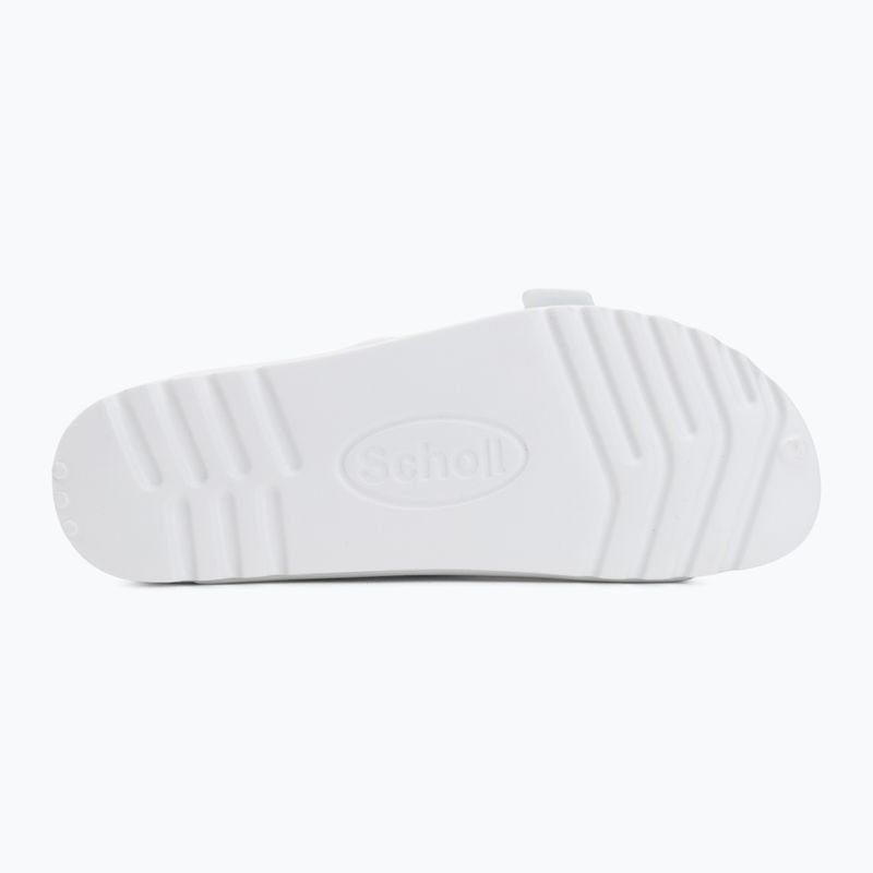 Women's slides Scholl Bahia EVA white 4